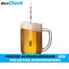 AlcoCheck Alcohol Meter Alcoholometer Spirometer Refractometer Measuring Device 0-96