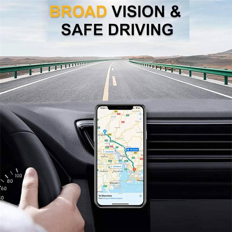 Universal Magnetic Phone Holder Car Mount with Car Air Vent Clip Cellphone Mount Phone Bracket 360° Adjustable Smart Phone Stand