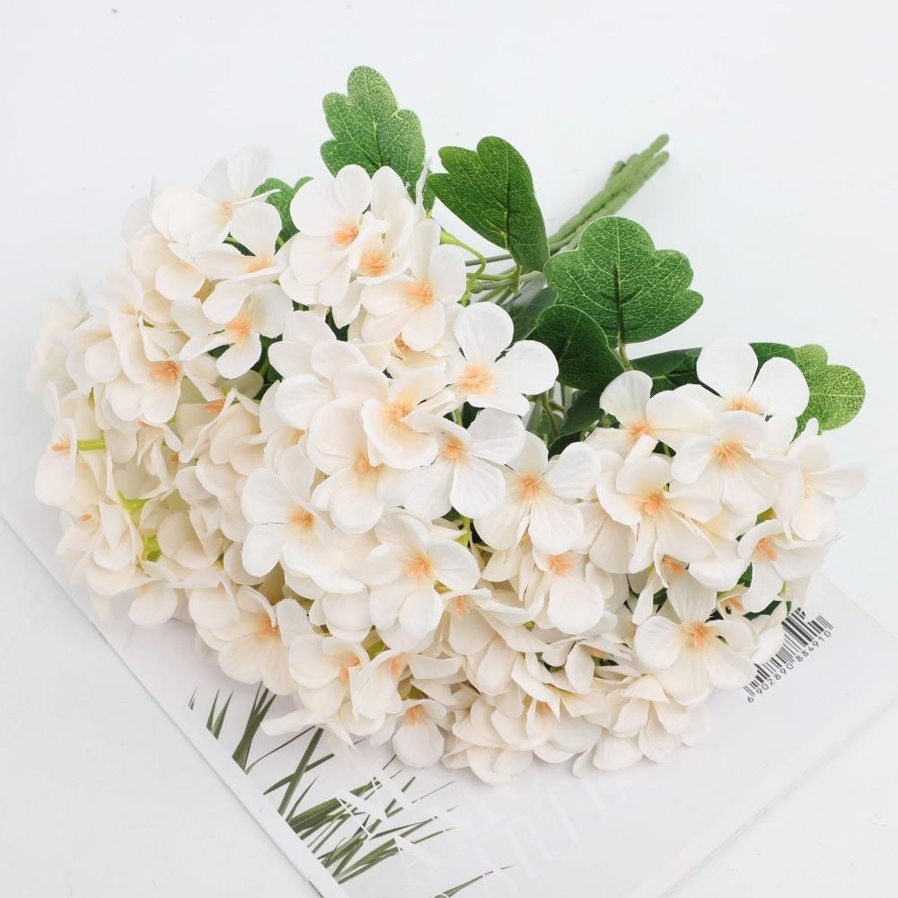 Silk Cloth Fake Flower Ball DIY Floral Materials Hydrangea Simulation Flowers  Photography Props