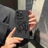 Funny Cartoon Matchman Matte Silicone Phone Case For iPhone 16 15 14 13 12 11 Pro Max XS X XR 7 8 SE Shockproof Cover