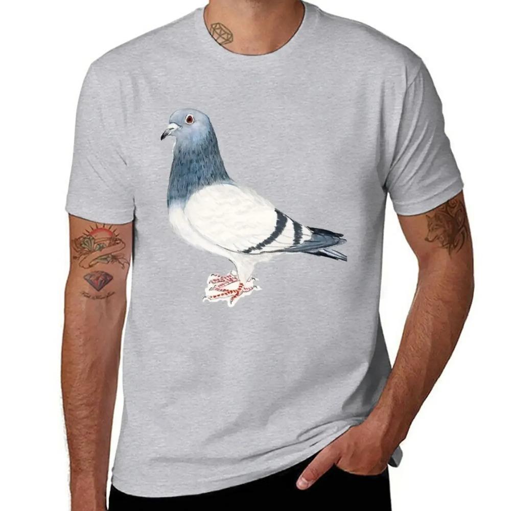 Tauben T-Shirt neue Ausgabe koreanische Mode T-Shirts für Männer
