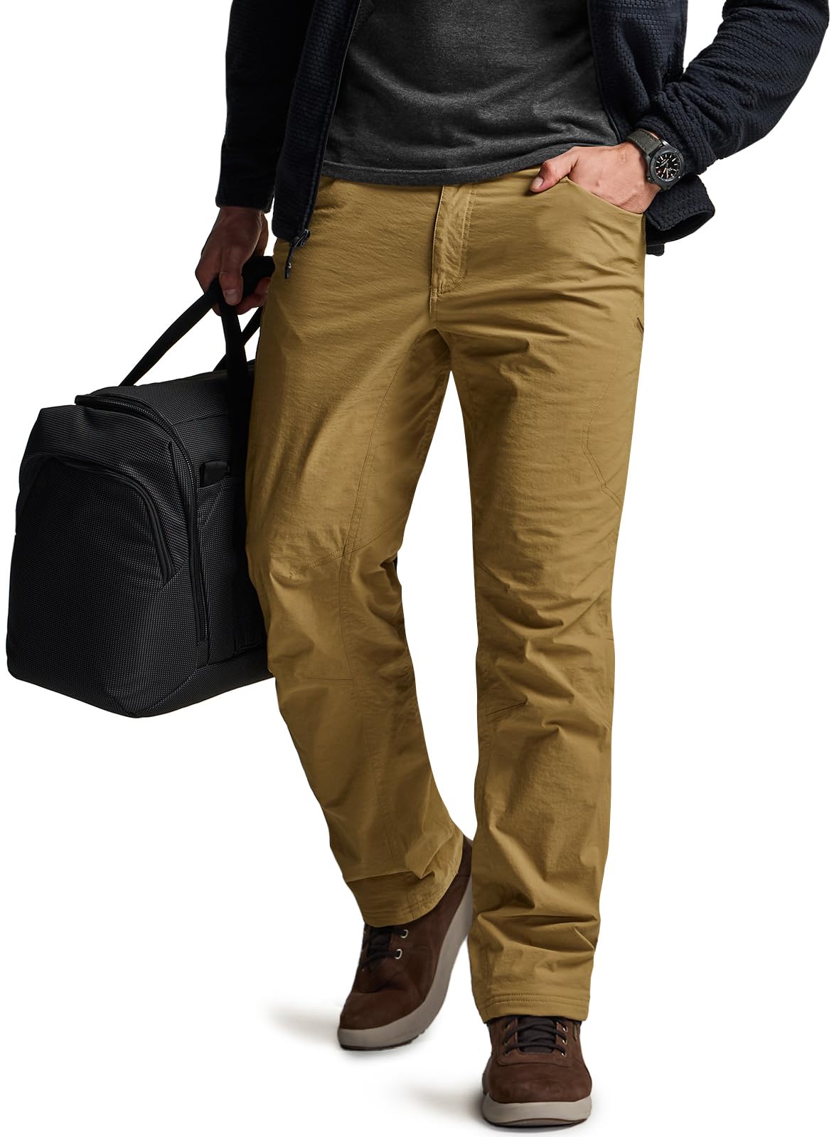 

CQR Cargo and Casual and Tactical Pants for Outdoor and Warm Size Men s Ultra-Lightweight Pants, Water-Repellent, Warm, Windproof. Activities, Hiking,