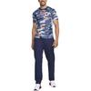 Nike Niederlande Akademie Professionelle Camouflage Lässiger Pullover Kurzarm T-Shirt Herren Tops Blau Weiß FJ2732-492
