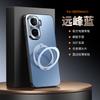 Rotating Bracket Is Suitable for iqooNeo11 Mobile Phone Case V2520A Matte Business Men's Trend Alloy Fine Hole Electroplating