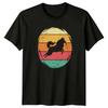 Loving My Dog In A Vintage TShirt Dog Owner Retro Apparel Birthday Gift