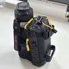 Water Bottle Holder Bag Phone Pocket and Quick-Adjust Strap Waterproof Nylon for Cycling Hiking Camping Essentials