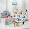 Twelve Constellations Wooden Fish Cartoon Doll Building Blocks - Compatible with LEGO, Ornaments & Toys Gift