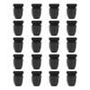 20PCS ABS Hose End Plug 8mm/11mm Irrigation Fittings Durable Irrigation Tubing End Plug  Garden Use