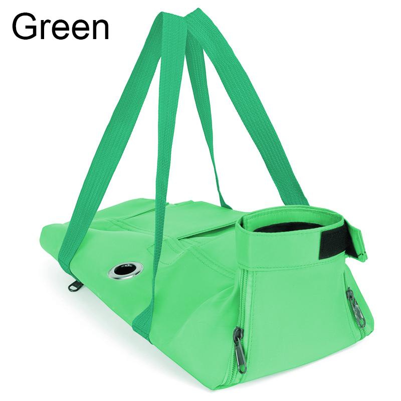 

Cat Bag Anti-scratch Bite Fixed Cat Bag Injection Bags Foldable Multifunctional pet bag Breathable cat Double Shoulder Portable S зелёный