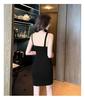 Spicy Mesh Bodycon Dress: Sexy Autumn/Winter Short Sleeve Low-Cut Skirt for Women