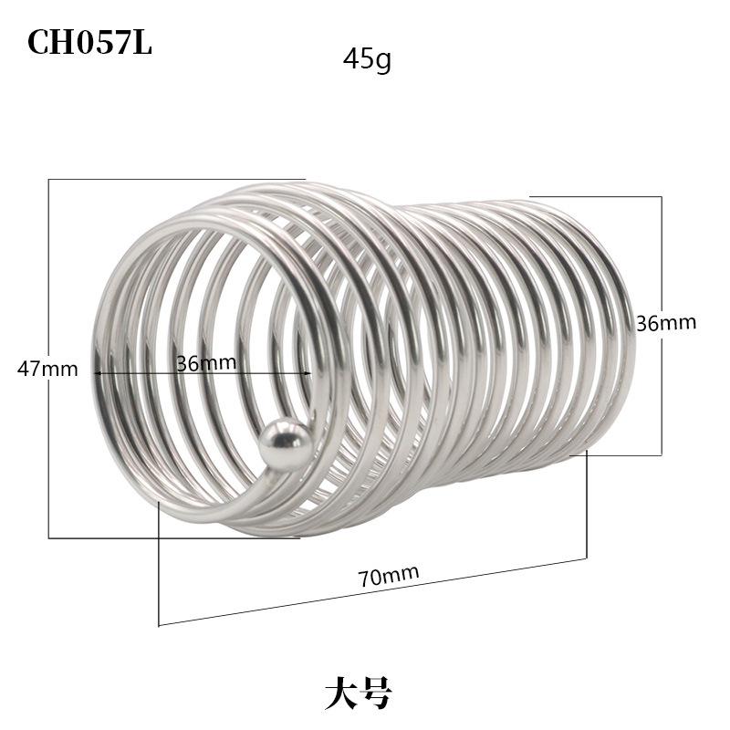 Stainless Steel Penis Ring Foreskin Yin Complex Thorn Passion Alternative Sex Sex Product Adult Love-Supporting Adult Toy Climax