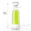 Portable electric juicer USB Juicer blender mini blender suitable for smoothies and salad juices500Milliliter tape LED Display Screen Multifunctional