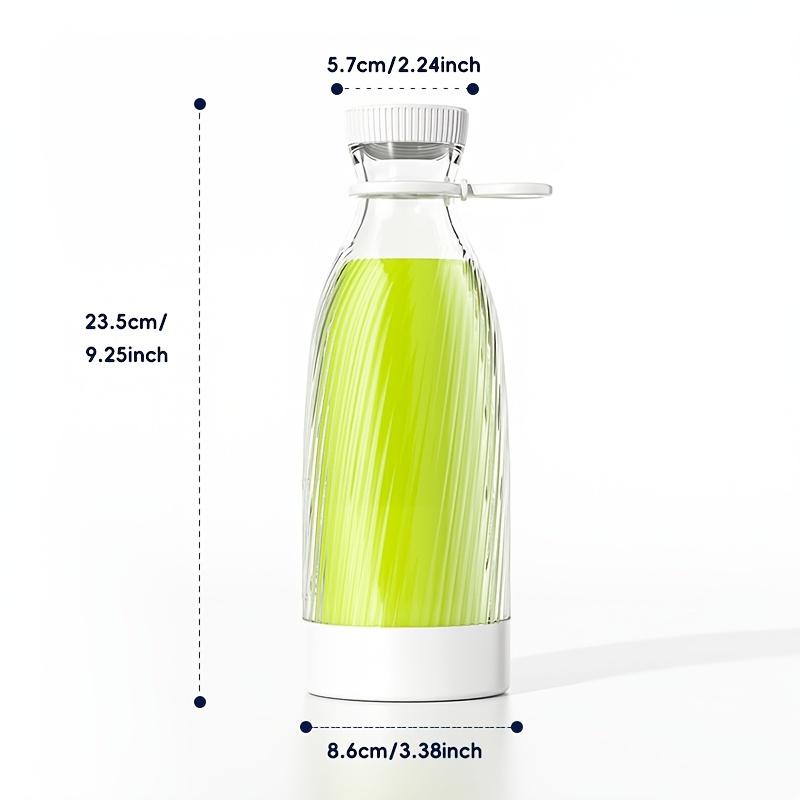 Portable electric juicer USB Juicer blender mini blender suitable for smoothies and salad juices500Milliliter tape LED Display Screen Multifunctional