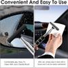 Einziehbarer Auto-Rückspiegelwischer, tragbares Reinigungsmittel für regnerische Tage, Rückspiegel-Wasserentferner, Glas-Regen-Reinigungswerkzeug