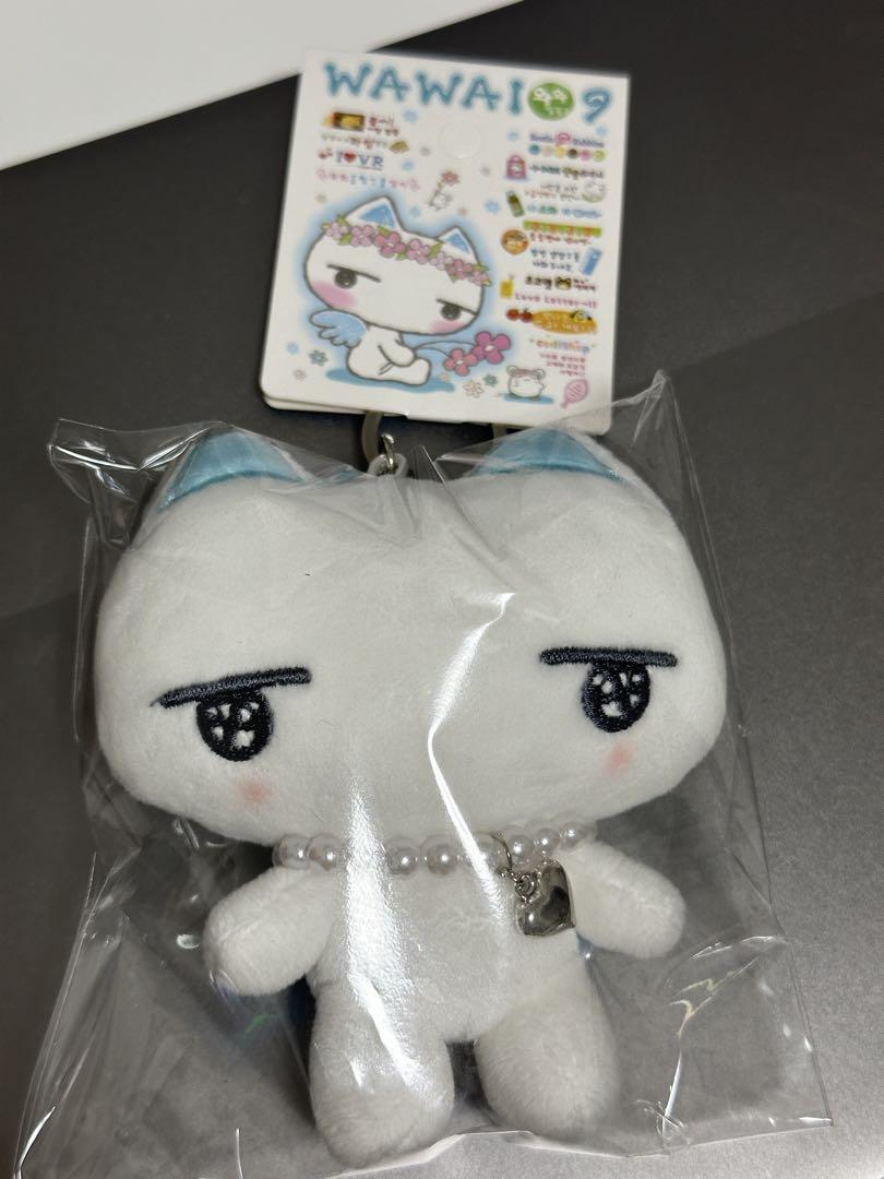 

[USED] Cat Key Ring Keychain Mascot Strap Korea Exclusive wawa109