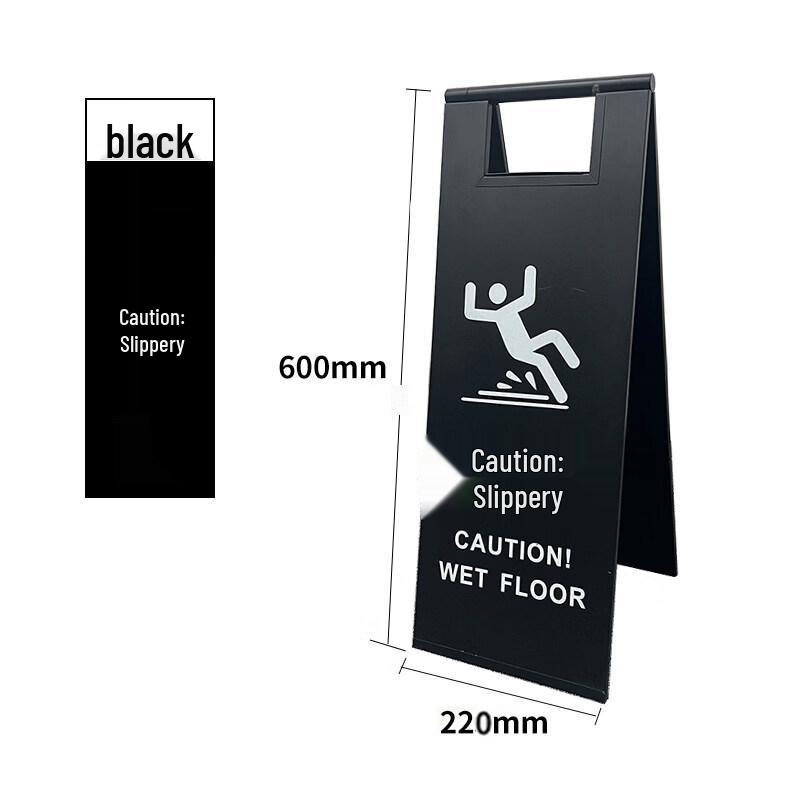 Stainless Steel A-Frame Warning Sign