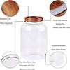 High Borosilicate Glass Sealed Jar Large Capacity Home Tea Coffee Storage Container Kitchen Organizing Jar