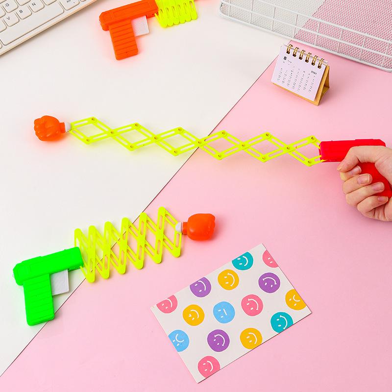 Creative Telescopic Fist Gun Toy - Fun Prank Gift for Kids & Kindergarten Rewards
