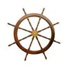 Wooden Ship Wheel, 47" - Nautical Decor OIH-8ZX-001