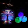 Creativity LED POI Ball Colorful Luminous Belly Dance Throwing Ball Gift Spinning Balls  Party