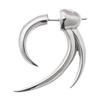 Artemis Classic Cyclone Earrings (ac-ace0154) - Men's Silver Accessories, Brand Jewelry, Silver, Silver Hoop Earrings, 925 Sterling Silver