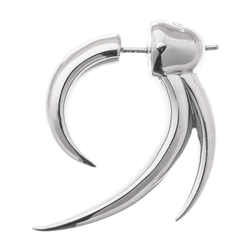 Artemis Classic Cyclone Earrings (ac-ace0154) - Men's Silver Accessories, Brand Jewelry, Silver, Silver Hoop Earrings, 925 Sterling Silver