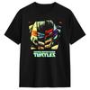 TMNT Face Strips EastUnisex TShirt Unisex Vintage TShirts Summer Breathable Harajuku Tee Shirt Cheap Oversized Tops