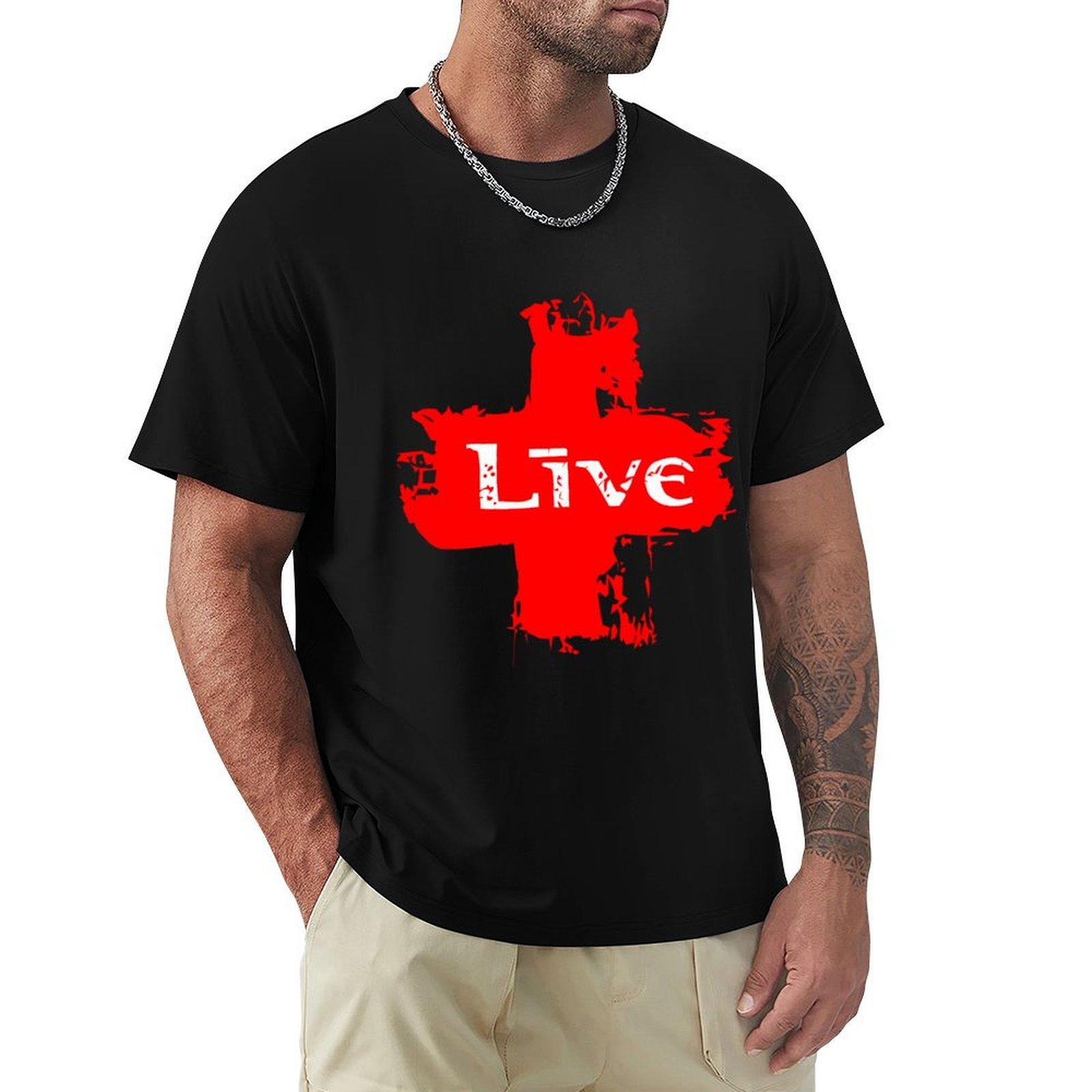 

Live Band TShirt luxury tshirt anime stuff animal prinfor boys plain men clothing 4XL