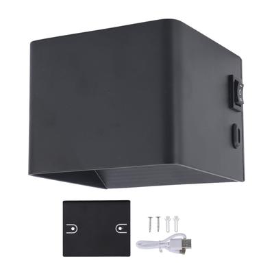 Up and Down LED Motion Sensor Wall Light Aluminum Alloy USB Magnetic Cordless Wall Lamp for