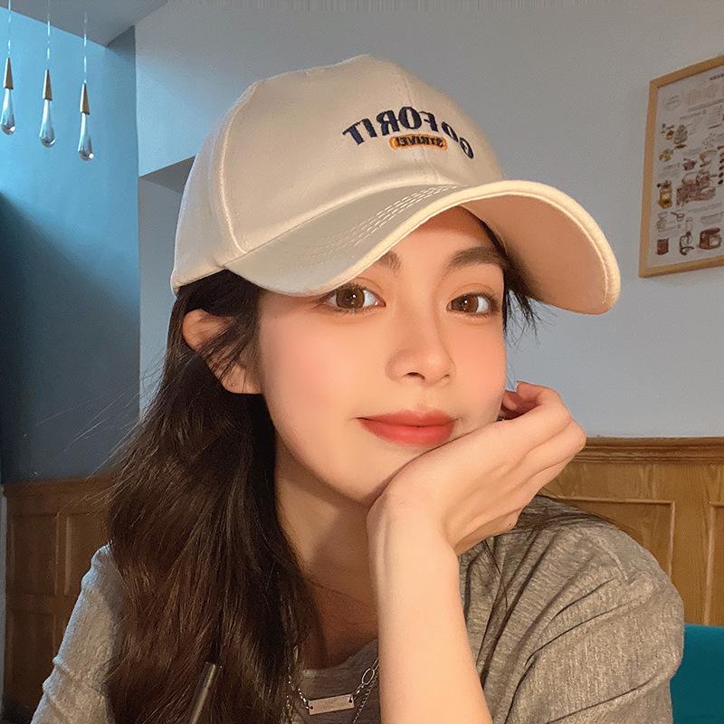Spring and Autumn Spring and Autumn New Hat Women's Fashion Versatile Street Casual Cap Soft Top Baseball Cap Men