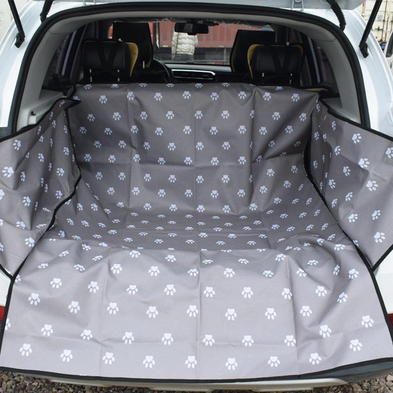 

Waterproof Trunk Pet Car Mat Cushion 155x105x35 cm серый