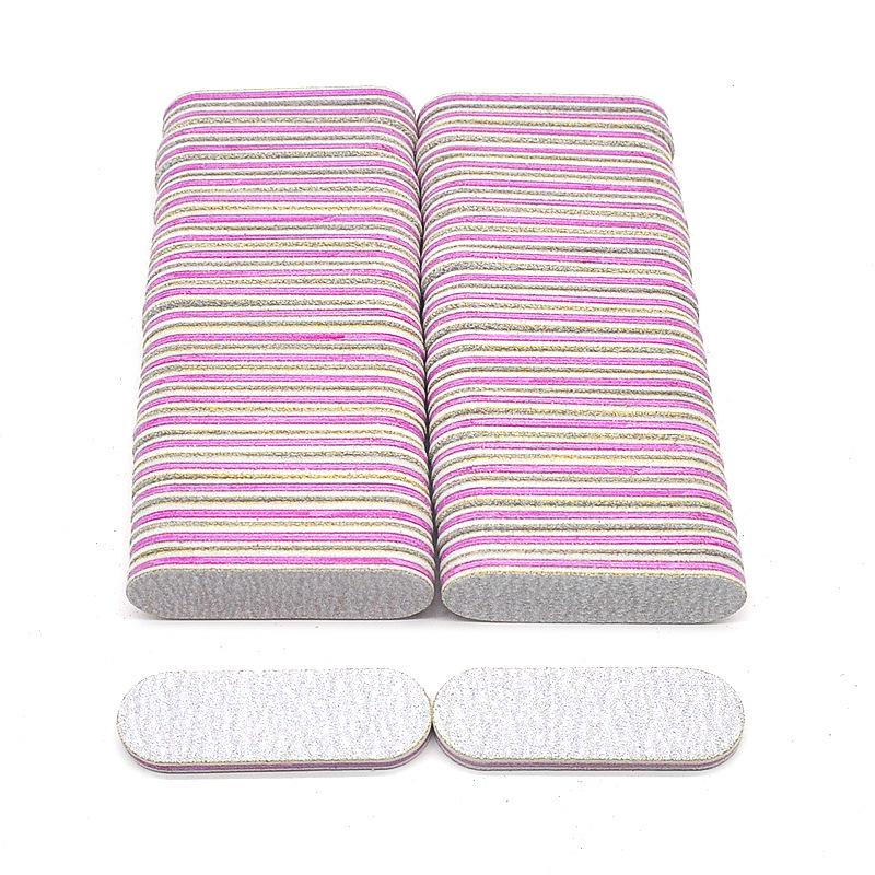 9cm Double-Sided Nail File: Coarse & Fine Grit for Shaping & Buffing. 9 cm