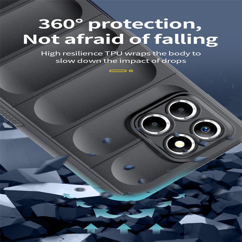 Honor X8 X 8 Honorx8 5G VNE-N41 Case Coque Colorful Candy Solid Color Capa For Honor X8 TFY-LX2 Cover Silicone Shield Anti-drop