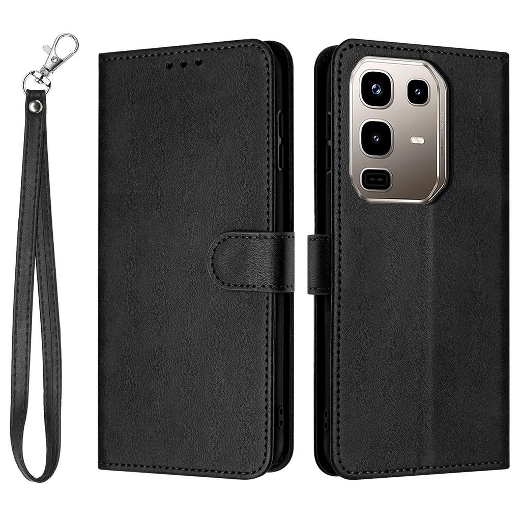 For Infinix Note 50 Pro+ 5G Case Flip Stand PU Leather Wallet Phone Cover Calf Texture