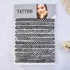 12 stuks/set Punkstijl Visdraad Choker Ketting Kleurrijke Sleutelbeen Ketting Gelaagde Sieraden