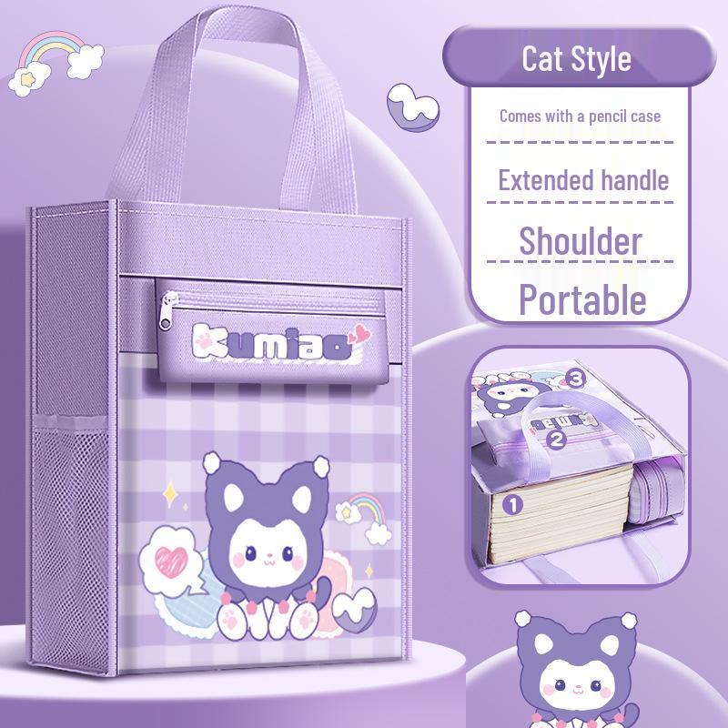 

Large Capacity Art & Homework Tote Bag for Elementary Students and Women