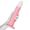 Spiral Silicone Anal Toy Soft Large Pleasure Tool for Men