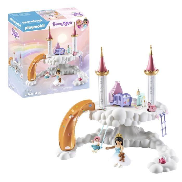 PLAYMOBIL 71360 Nurserie dans les nuages, Princess Magic, 63 pièces, Dès 4 ans