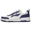 New LiNing Tianji 2.0 Anti Slip Wear Resistant Low Top Skateboard Shoes Men's White Blue AGCT211-3