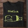 Elliott Smith Singer Cute Unisex Black T Shirt Full Size S-5XL Unisex T-Shirt