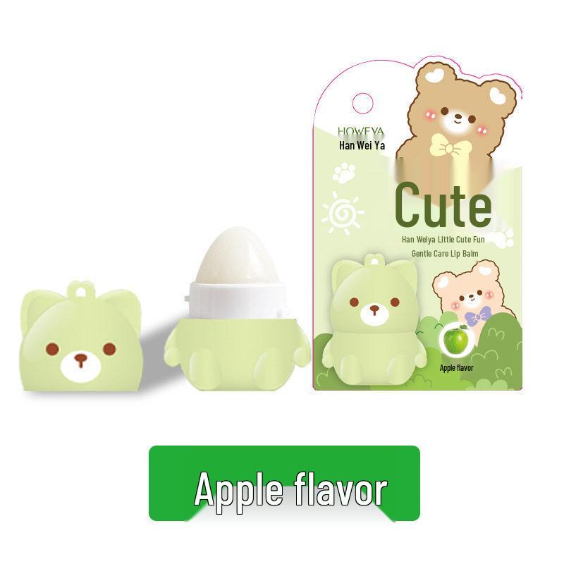 Очаровательный мультяшный мишка Бальзам для губ: Увлажнение и восстановление для детских губ