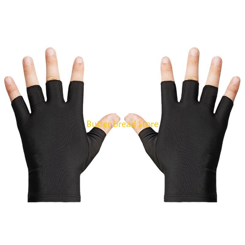 W89C High Elasticity Antislip Cooling Gloves for Cycling Fitness Fishing and Driving