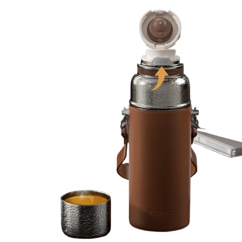 TOMIC Pure Titanium Tea Infuser Bottle
