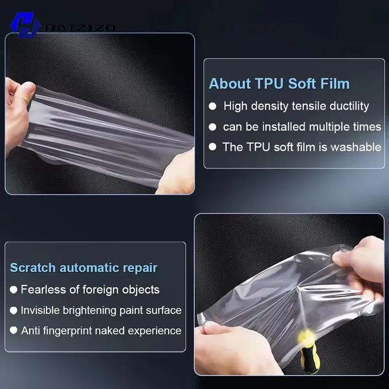 Car GPS LCD screen navigation TPU film Matte anti glare screen protector film Scratch resistant refit PPF For Kia K4 2024-2026
