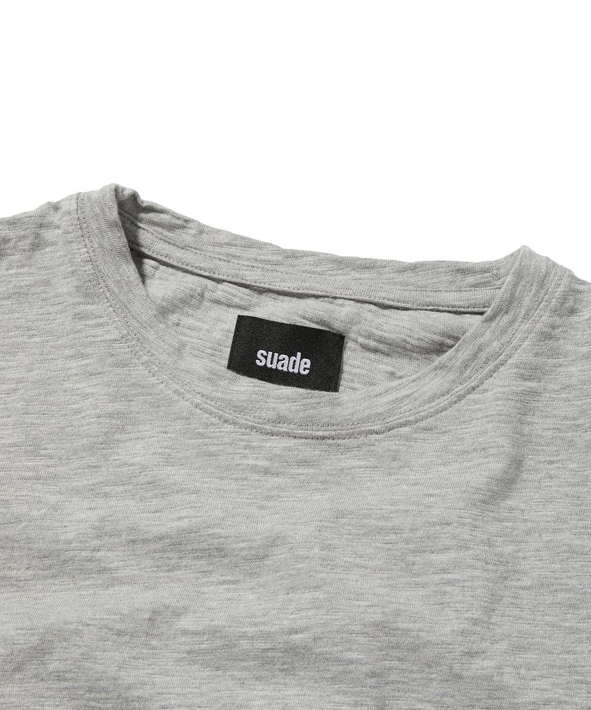Seuweideu Textured Layered Tee [Gray]