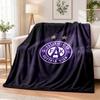 Austria Wien FC Printed Flannel Blanket Warm Comfort Bed Throw For Indoor Home Decoration