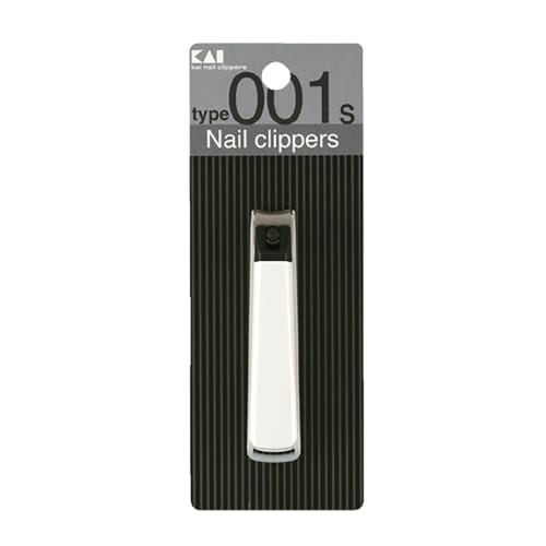 Compact and sharp KAI Nail Clipper Type001 S Made in Japan KE0121 White