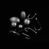 101 Pcs Carp Fishing Tackle Kit Including Weights Sinkers Carp Fishing Rigs Fishing Equipment Starter Kit for Bass Trout Salmon