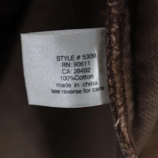 freshjive Long sleeve Corduroy shirt M tea Men's Used