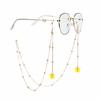 Trend Anti-lost Bead Non-slip Eyewear Butterfly Metal Glasses Chains Mask Hanging Rope Neck Strap